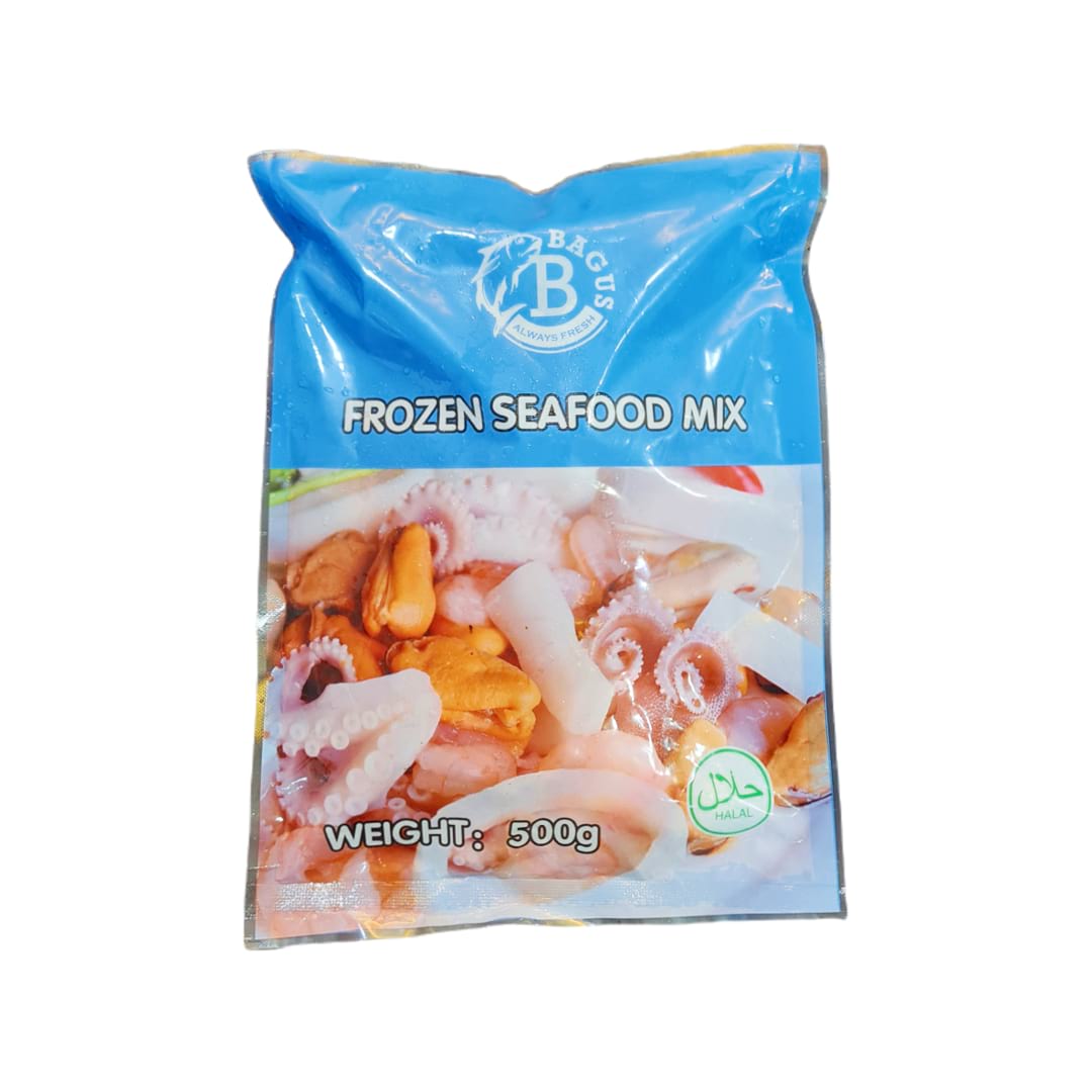 Frozen Seafood Mix 冷冻海鲜包 500g