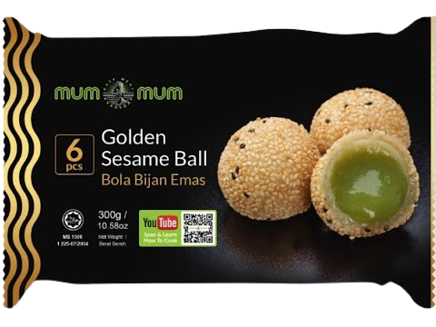 EZ Golden Sesame Ball 黄金芝麻球 6pcs