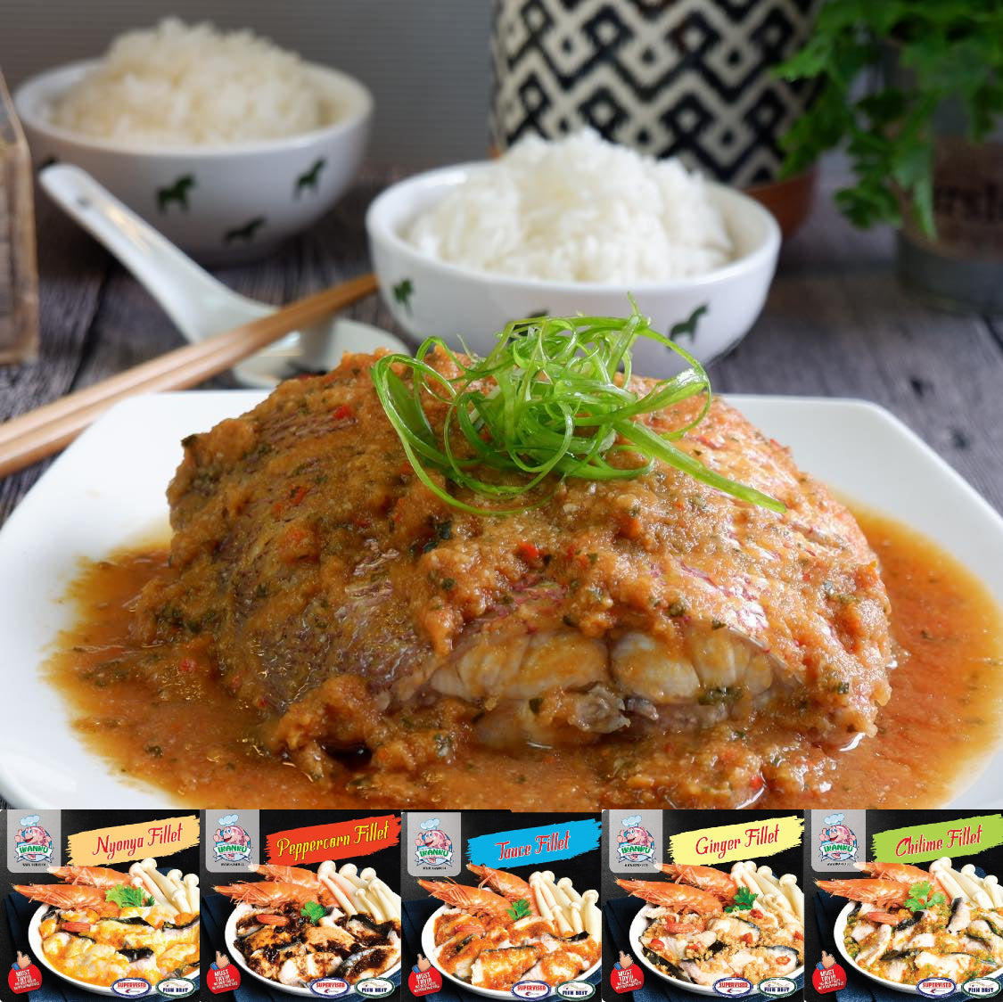 Ikanku Cooked Fish Fillet 蒸鱼片 450g±
