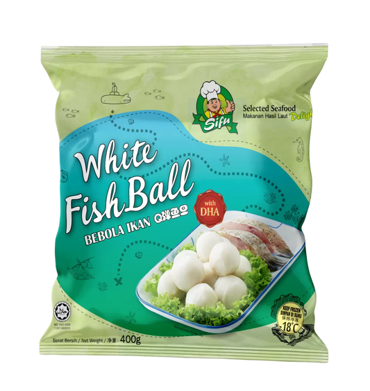 Sifu White Fish Ball with DHA Q弹鱼旦 400g